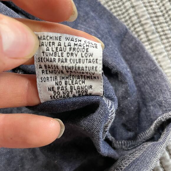 NWT Chaser Womens Sleeveless Top Twist Front Triblend Tee Loungewear Size Medium - Picture 5 of 6